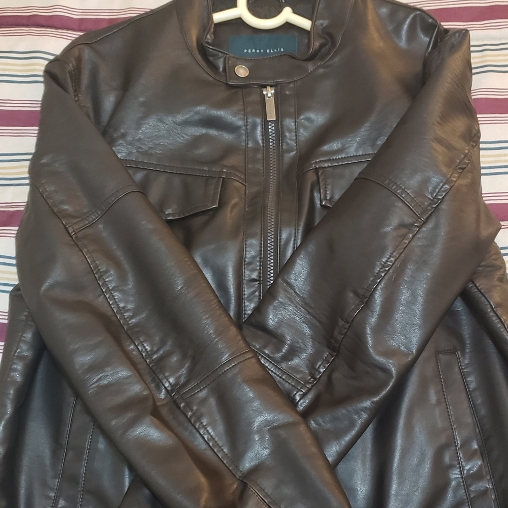 Leather jacket
